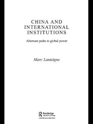 bokomslag China and International Institutions