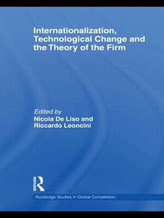 Internationalization, Technological Change and the Theory of the Firm 1