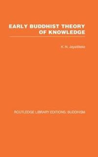 bokomslag Early Buddhist Theory of Knowledge