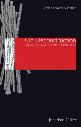 Jonathan Culler - On Deconstruction, Häftad