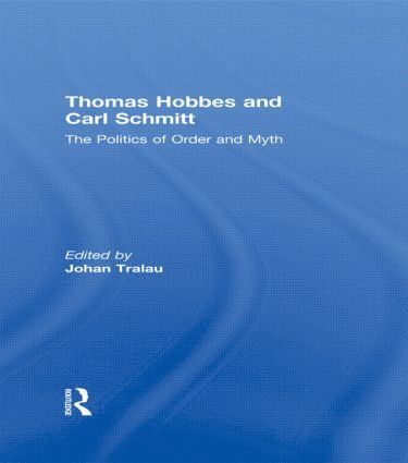 bokomslag Thomas Hobbes and Carl Schmitt