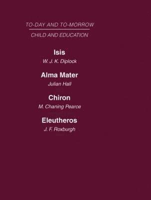 Hall Diplock - Today and Tomorrow Vol 7 Child & Education, Inbunden
