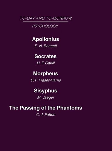 bokomslag Psychology: Mini-set F Today & Tomorrow 1 vol
