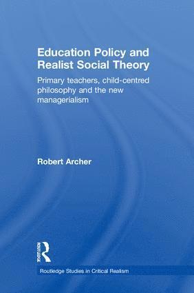 bokomslag Education Policy and Realist Social Theory