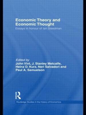 Economic Theory and Economic Thought 1