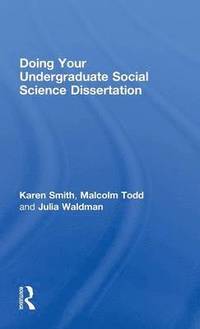 bokomslag Doing Your Undergraduate Social Science Dissertation