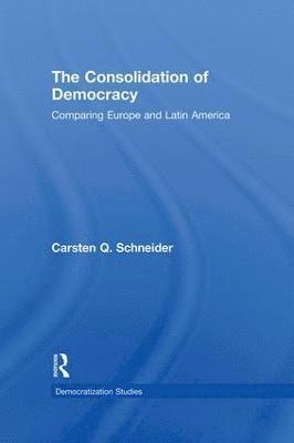 bokomslag The Consolidation of Democracy