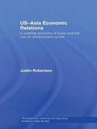 bokomslag US-Asia Economic Relations