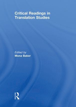 Critical Readings in Translation Studies 1