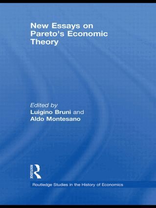 Luigino Bruni, Aldo Montesano - New Essays on Pareto's Economic Theory, Inbunden