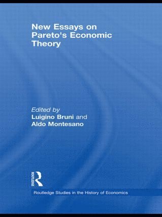 bokomslag New Essays on Paretos Economic Theory