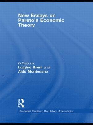 New Essays on Pareto's Economic Theory 1