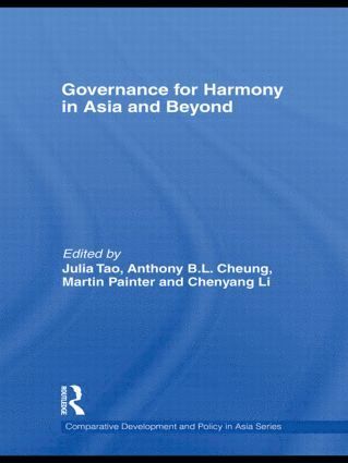 bokomslag Governance for Harmony in Asia and Beyond