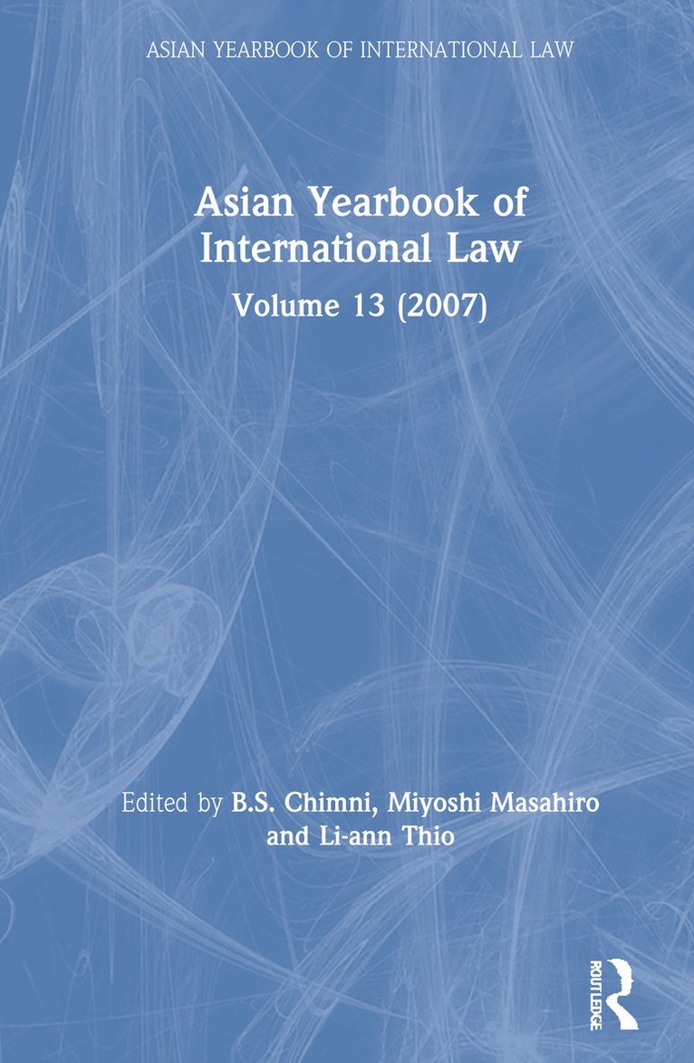 Asian Yearbook of International Law 1