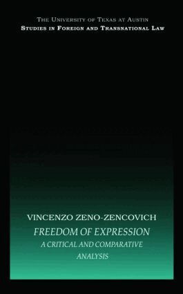 Vincenzo Zeno-Zencovich - Freedom of Expression, Häftad