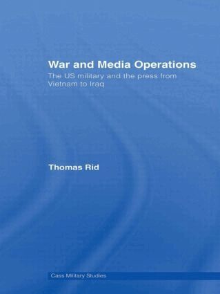 Thomas Rid - War and Media Operations, Häftad