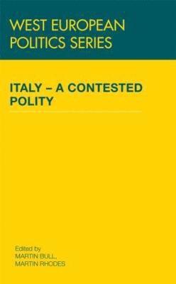 bokomslag Italy - A Contested Polity
