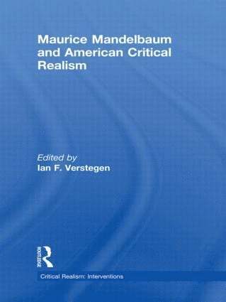 bokomslag Maurice Mandelbaum and American Critical Realism