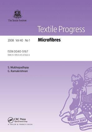 S. Mukhopadhyay, G. Ramakrishnan - Microfibres, Häftad