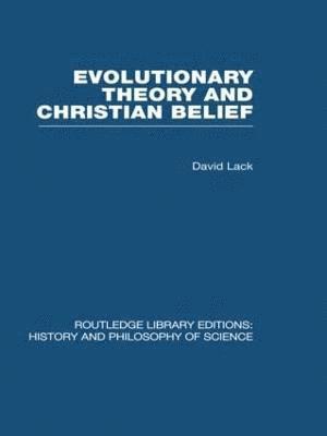 Evolutionary Theory and Christian Belief 1