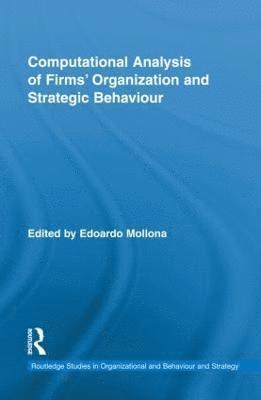 Computational Analysis of Firms Organization and Strategic Behaviour 1