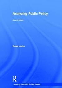 bokomslag Analyzing Public Policy