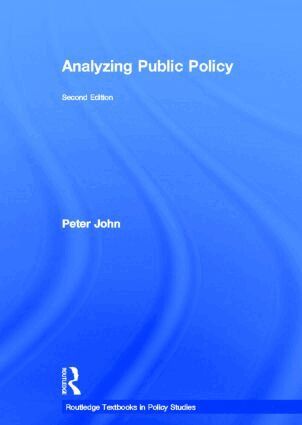 Peter John - Analyzing Public Policy, Inbunden