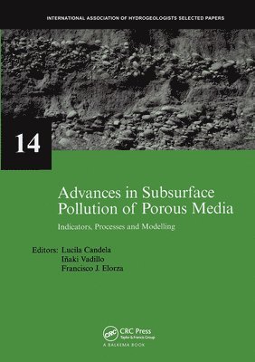 Advances in Subsurface Pollution of Porous Media - Indicators, Processes and Modelling 1