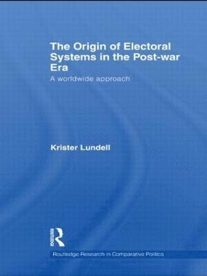 bokomslag The Origin of Electoral Systems in the Postwar Era