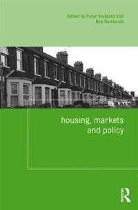 bokomslag Housing, Markets and Policy
