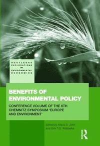 bokomslag Benefits of Environmental Policy