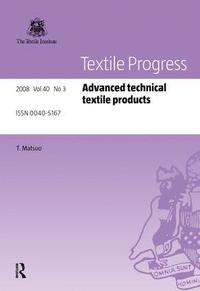 bokomslag Advanced Technical Textile Products