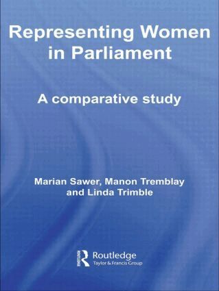 Marian Sawer, Manon Tremblay, Linda Trimble - Representing Women in Parliament, Häftad