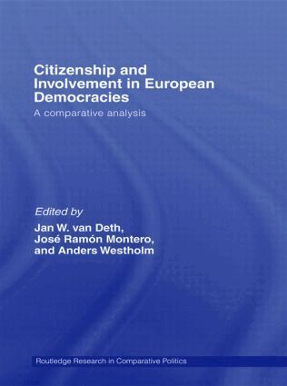Jan W. Van Deth, José Ramón Montero, Anders Westholm - Citizenship and Involvement in European Democracies, Häftad