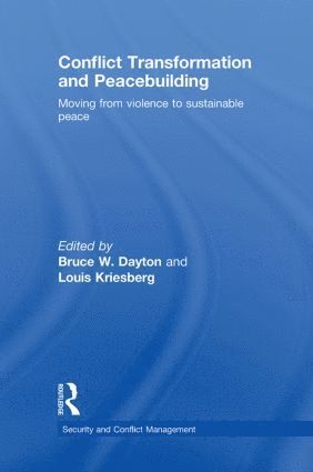 Conflict Transformation and Peacebuilding 1