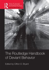 bokomslag Routledge Handbook of Deviant Behavior