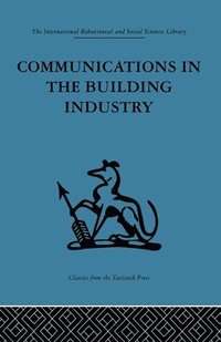 bokomslag Communications in the Building Industry