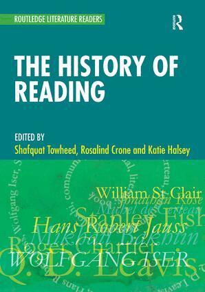 Shafquat Towheed, Rosalind Crone, Katie Halsey - History of Reading, Häftad