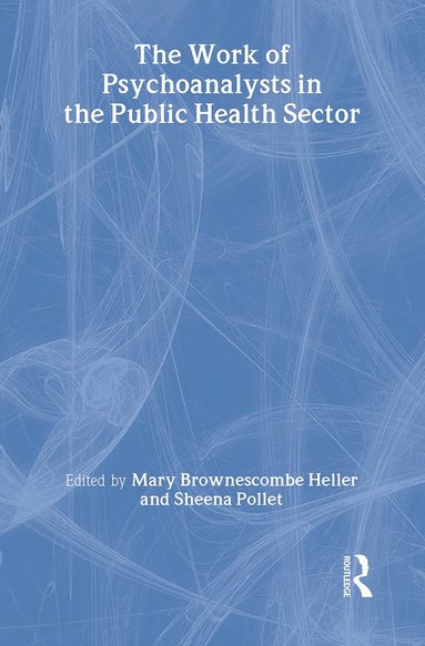 bokomslag Work of Psychoanalysts in the Public Health Sector