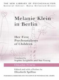 bokomslag Melanie Klein in Berlin