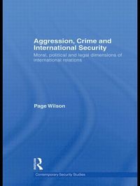 bokomslag Aggression, Crime and International Security