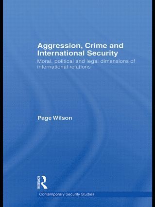 bokomslag Aggression, Crime and International Security