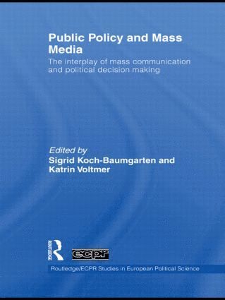 bokomslag Public Policy and the Mass Media