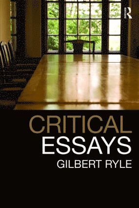 bokomslag Critical Essays