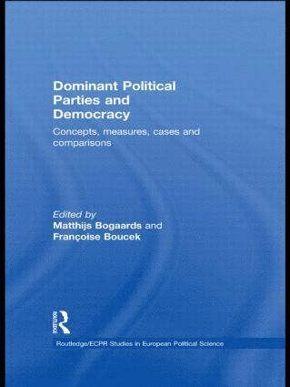 bokomslag Dominant Political Parties and Democracy