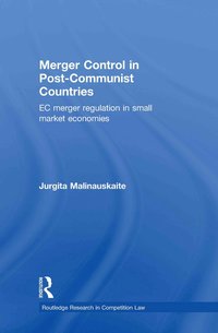 bokomslag Merger Control in Post-Communist Countries