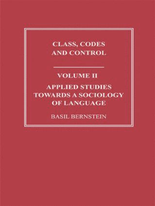 bokomslag Applied Studies Towards a Sociology of Language