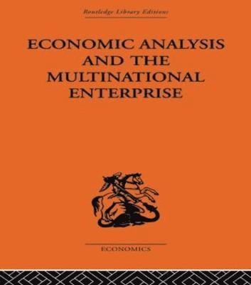 Economic Analysis and Multinational Enterprise