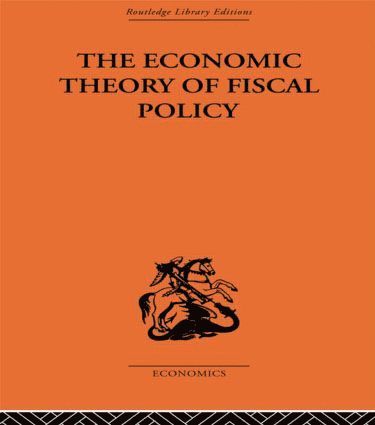 Economic Theory of Fiscal Policy