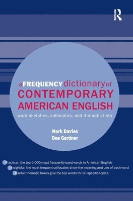 bokomslag A Frequency Dictionary of Contemporary American English